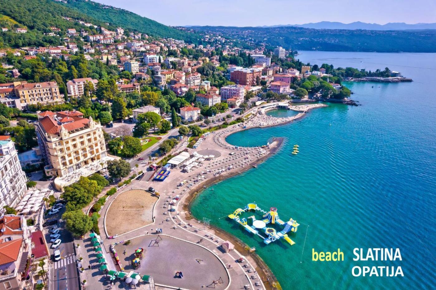 Milena Apartment Opatija Volosko Bagian luar foto